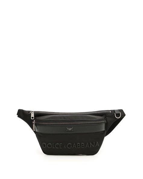 fanny pack dolce gabbana|Man Backpacks And Fanny Packs Black Nylon Onesize .